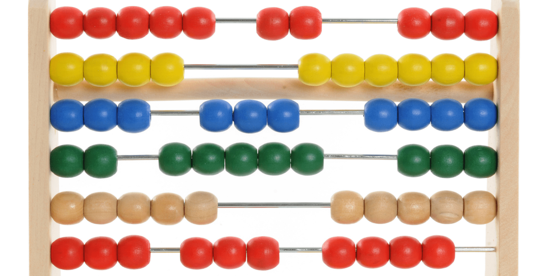 image of a multicoloured abacus